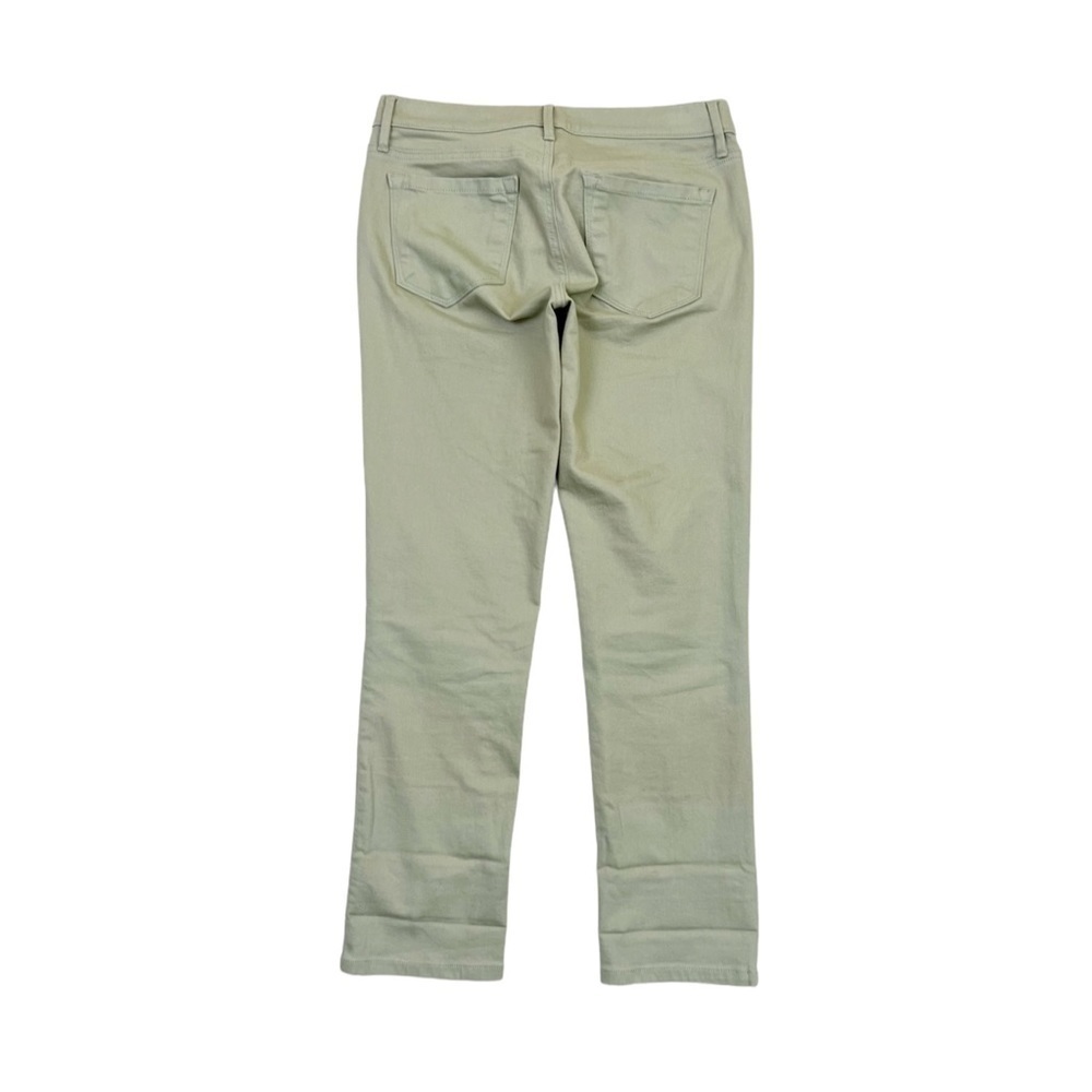 Loft Outlet Denim Cuffed Crop Jeans Size 2 Light Green - Picture 2 of 5